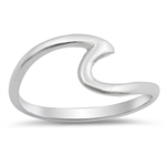 Silver Ring - Wave