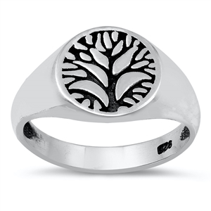 Silver Ring - Tree of Life