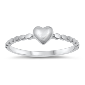 Silver Ring - Heart