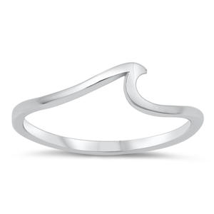 Silver Ring - Wave