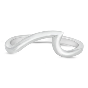 Silver Ring - Wave