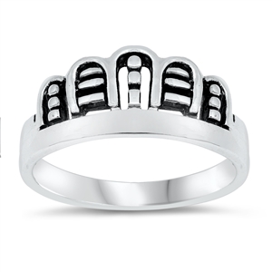 Silver Ring - Crown