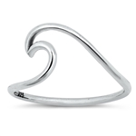 Silver Ring - Wave