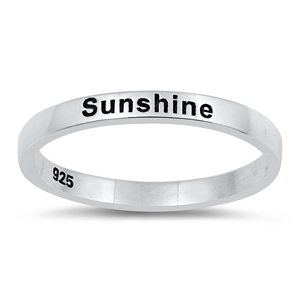 Silver Ring - Sunshine