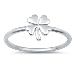 Silver Ring - Clover