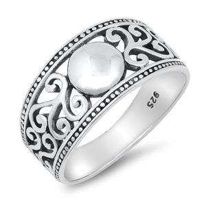 Silver Ring - Bali Design