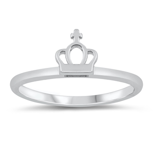 Silver Ring - Crown