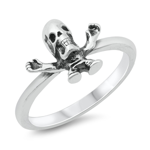 Silver Ring - Skull