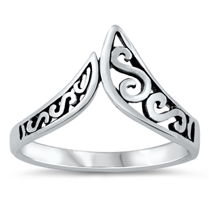 Silver Ring - Filigree V