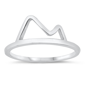 Silver Ring - Mountain