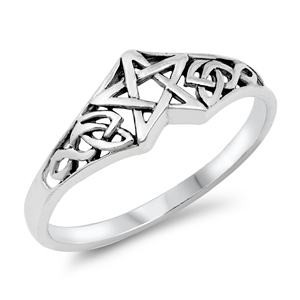 Silver Ring - Jewish Star