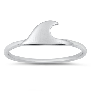 Silver Ring - Wave