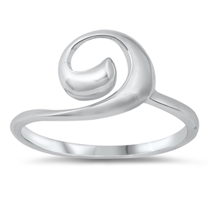 Silver Ring - Wave