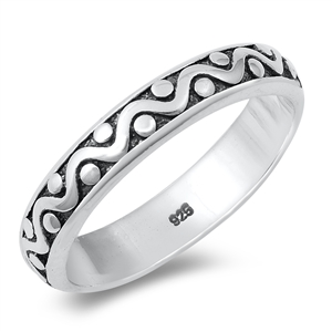 Silver Ring - Design Band