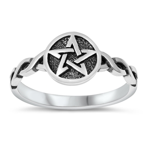 Silver Ring - Celtic Star