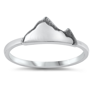 Silver Ring - Mountains