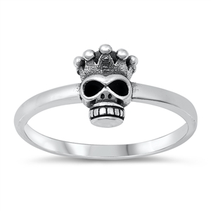 Silver Ring - Skull