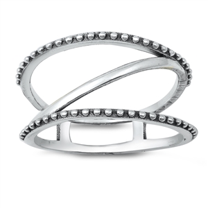 Silver Ring - Cage Ring