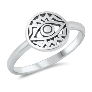 Silver Ring - All Seeing Eye