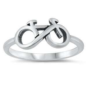 Silver Ring - Bicycle