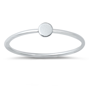 Silver Ring - Circle