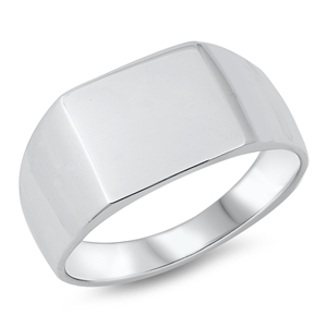 Silver Ring - Signet