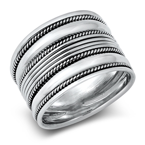 Silver Ring - Bali Design