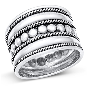 Silver Ring - Bali Design