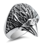 Silver Ring - Eagle Head