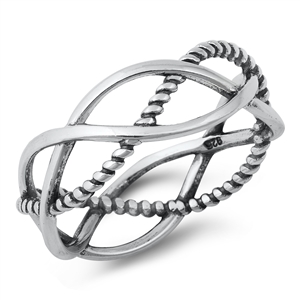 Silver Ring - Braid