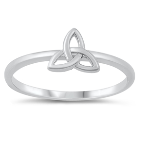 Silver Ring - Celtic Triquetra