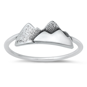 Silver Ring - Mountain