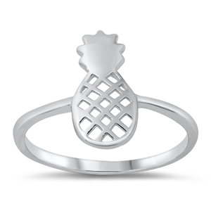 Silver Ring - Pineapple