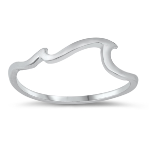 Silver Ring - Wave - Sart