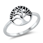 Silver Ring - Tree of Life