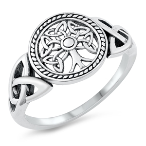 Silver Ring - Tree of Life Signet