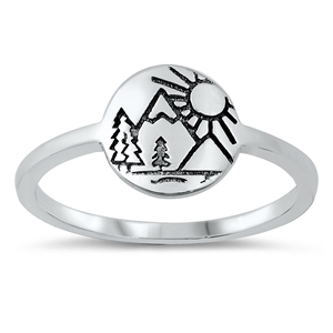 Silver Ring - Nature