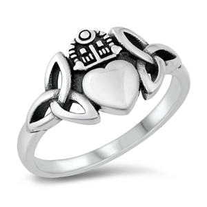 Silver Ring - Claddagh