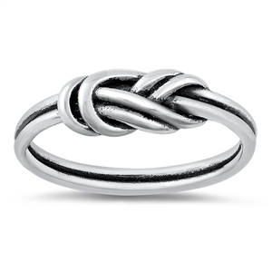 Silver Ring - Knot