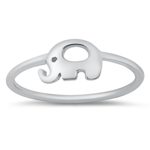 Silver Ring - Baby Elephant