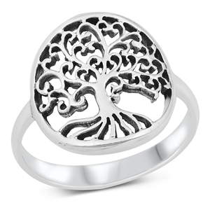 Silver Ring - Tree of Life