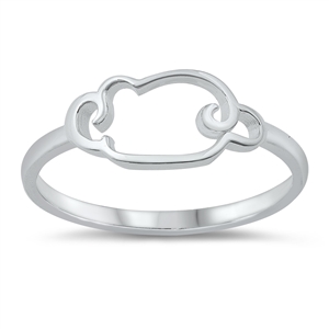 Silver Ring - Cloud