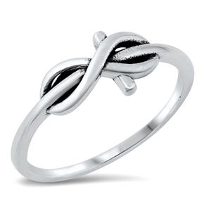 Silver Ring - Knot