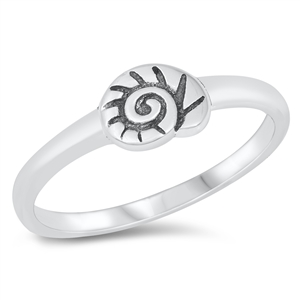 Silver Ring - Shell