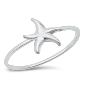 Silver Ring - Starfish