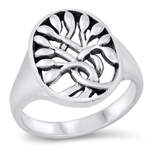 Silver Ring - Tree of Life