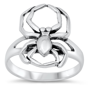 Silver Ring - Spider