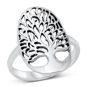 Silver Ring - Tree of Life