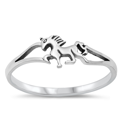 Silver Ring - Horse