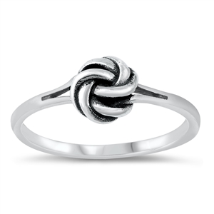 Silver Ring - Knot